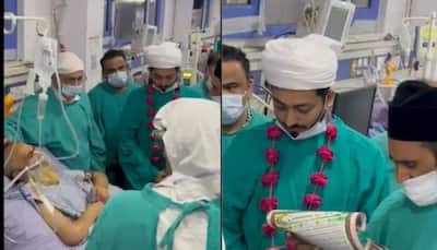 Heartwarming! Hospital Hosts Surprise Marriage To Fulfill Ailing Father's Wish To See His Daughters Get Married - WATCH