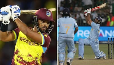 WATCH: Nicholas Pooran Runs Havoc On Afghanistan As West Indies Equal Yuvraj Singh's Record Of Most Runs In A T20 World Cup Over