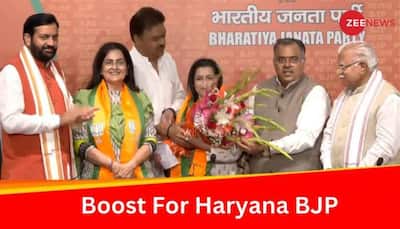 Haryana Congress Leader Kiran Choudhry, Her Daughter Shruti Join BJP