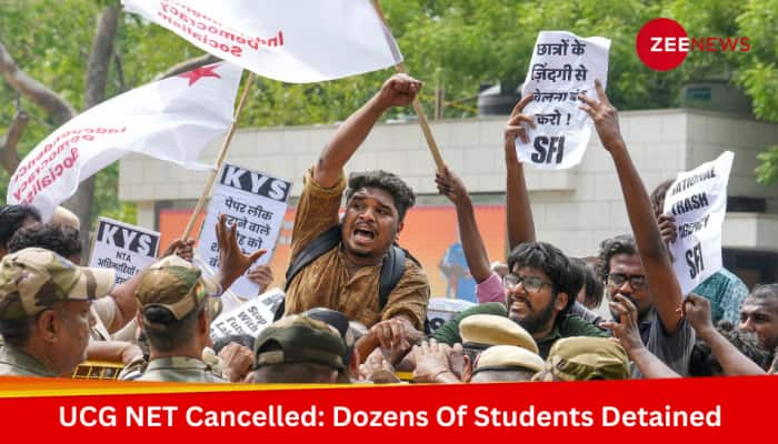 UCG NET Cancelled: Dozens Of Students Detained For Protesting Outside Education Minister Pradhan&#039;s Residence