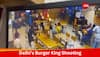 Delhi Burger King Shooting: 38 Rounds Of Fire, Customers Run For Their Lives; Chilling Video Captures Cold-Blooded Murder