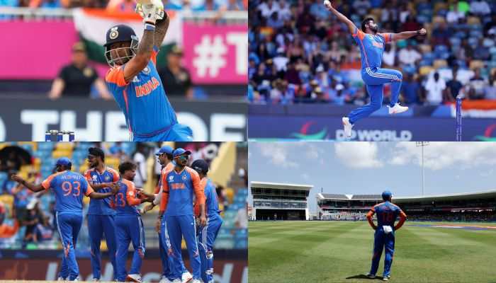 Top 10 Records That Tumbled In India vs Afghanistan T20 World Cup 2024 Super 8 Game - In Pics