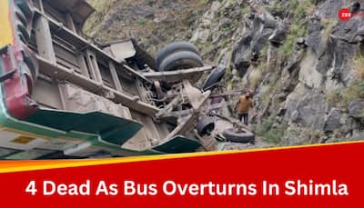 At Least 4 Killed, 3 Injured As Bus Meets Accident In Shimla, Himachal