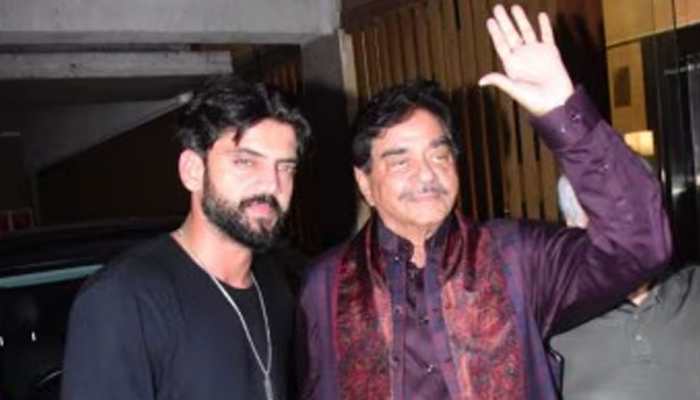 Ahead Of Wedding, Groom-To-Be Zaheer Iqbal Meets Sonakshi Sinha's Dad Shatrughan Sinha - Viral Video 