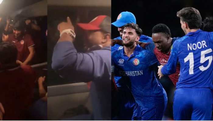Afghanistan Players Celebrate DJ Bravo Style, Dance To 'Champion' Song After Historic Win Against Australia In T20 WC 2024- WATCH