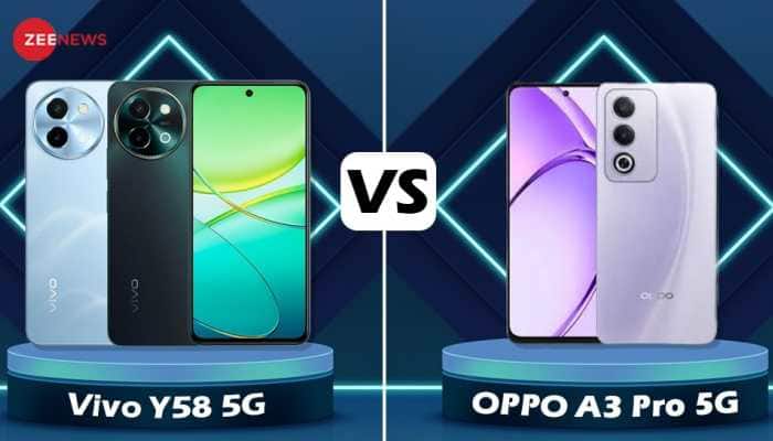 Tech Showdown: Vivo Y58 5G vs Oppo A3 Pro 5G; Head-To-Head Comparison Under Rs 20K For Smart Buyers