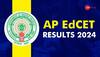 AP EdCET Results 2024 Released At cets.apsche.ap.gov.in- Check Direct Link Here