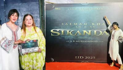 Warda Nadiadwala Drops Pics From Salman Khan Starrer Sikandar's 'Mahurat Shot'