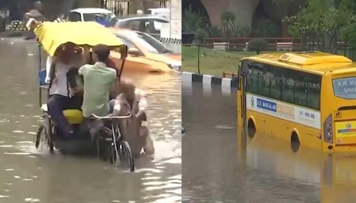 Rain Devastated Delhi-NCR: Check Highly Waterlogged Places In Pre-Monsoon