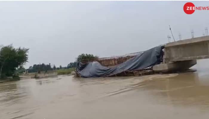 Video: Bridge Collapses In Bihar&#039;s Madhubani, Tejashwi Says &#039;5th In 9 Days...&#039;