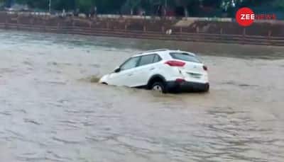 Video: Cars Seen Floating In Flooded River As Heavy Rain Lashes Haridwar
