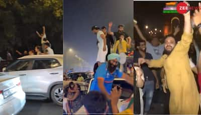 Traffic Jam At Delhi's India Gate As Fans Swarm Streets To Celebrate India's T20 World Cup Victory - Watch