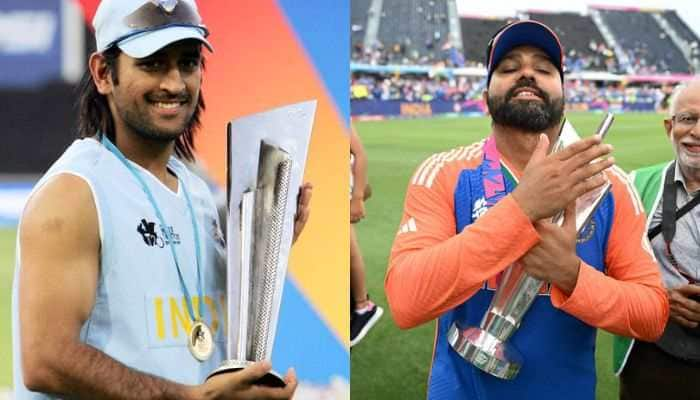 MS Dhoni Reacts After Rohit Sharma&#039;s Team India Clinch ICC T20 World Cup 2024, Says THIS