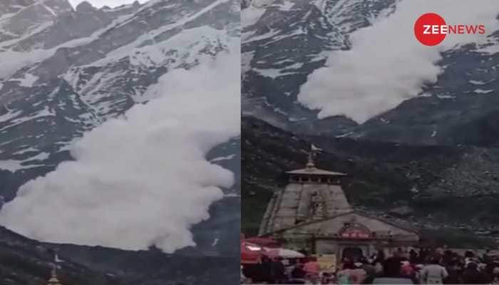 Video: Avalanche Hits Gandhi Sarovar In Uttarakhand&#039;s Kedarnath