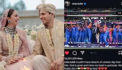 Virat Kohli's Instagram Post After T20 World Cup Win Becomes Most-Liked Pic In India, Beats Sidharth Malhotra And Kiara Advani