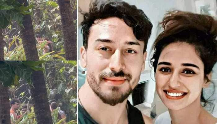 Trending: Tiger Shroff And Disha Patani Spotted At Akshay Kumar&#039;s Residence, Video Goes Viral - Watch