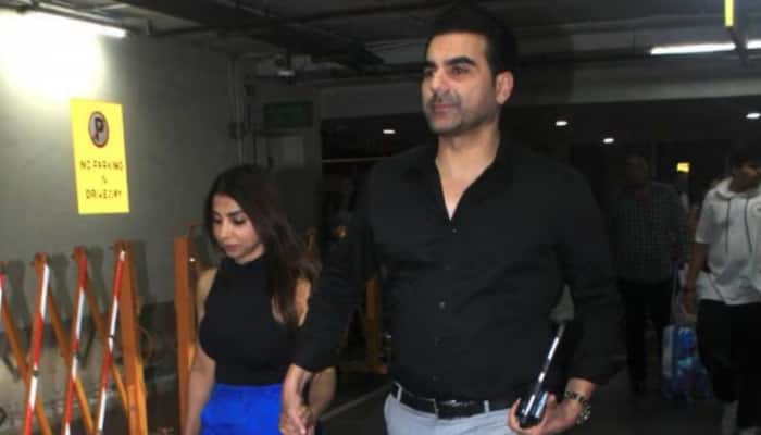 Arbaaz Khan&#039;s Wife Sshura Khan Reacts When Asked If There Is Any Good News - Watch