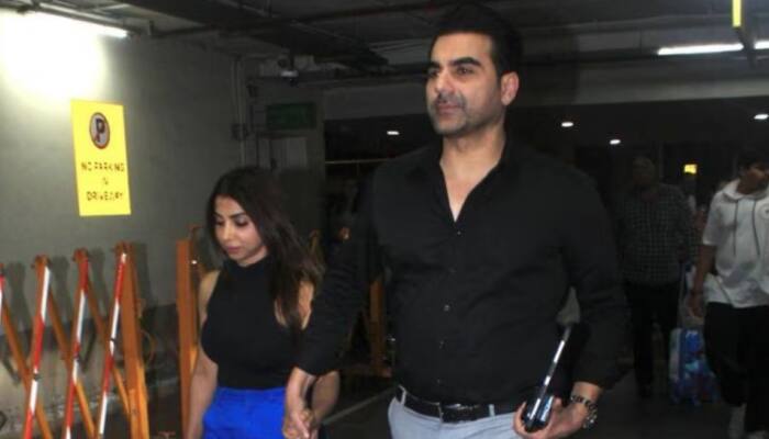 Arbaaz Khan's Wife Sshura Khan Reacts When Asked If There Is Any Good News - Watch