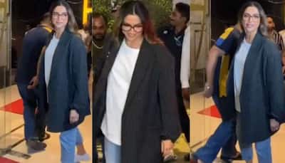 Deepika Padukone Is 'Blessed NOT To Gain Any Weight' In Her Pregnancy, Says Netizens As She Steps Out To Watch Kalki 2898 AD With Ranveer Singh 