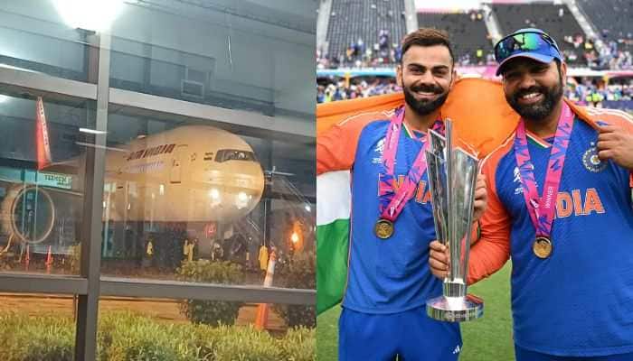 Watch: Air India&#039;s Special Flight Arrives In Barbados To Fly Back T20 World Cup 2024 Champions
