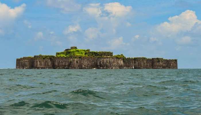 Murud Janjira Fort: Freshwater Well In The Indian Fort Which Is Located In The Ocean 