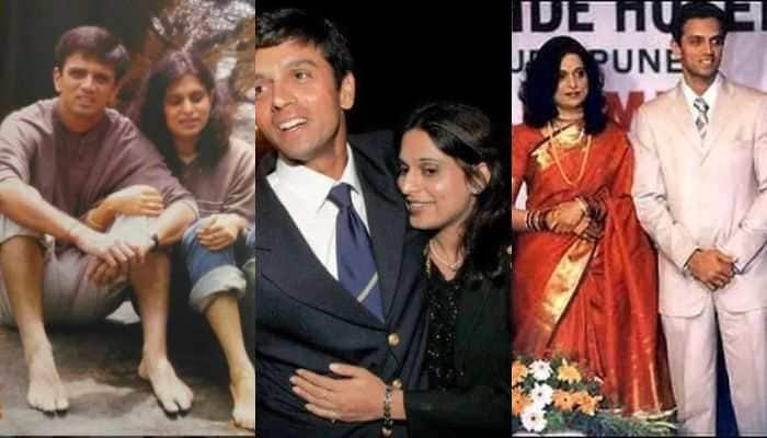 Rahul Dravid's Love Story With Wife Vijeta Pendharkar: A Journey From Family Friends To Husband And Wife - In Pics