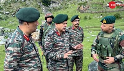 Army Chief Gen. Dwivedi Reviews Operational Preparedness Along LOC In Jammu And Kashmir's Poonch District