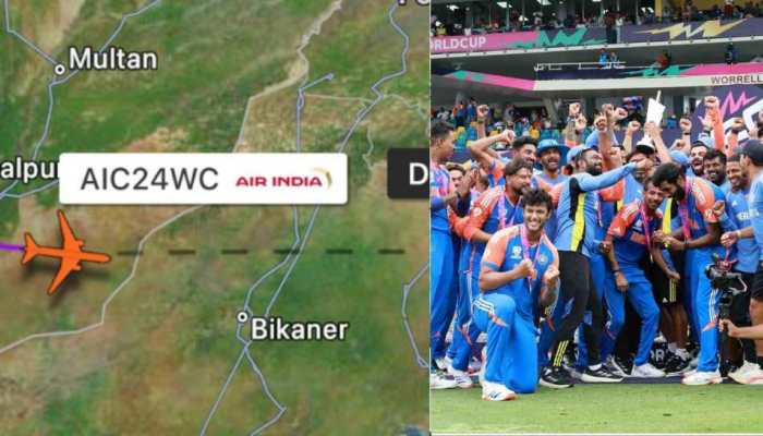 Air India Flight 'AIC24WC' Carrying Rohit Sharma &amp; Company Sets Record; Becomes Most Tracked On FlightRadar24