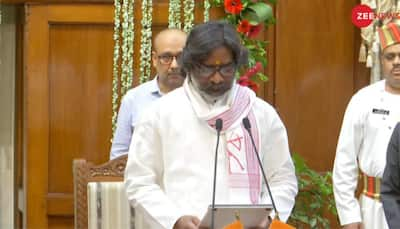 Hemant Soren Takes Oath As Jharkhand Chief Minister For 3rd Time 