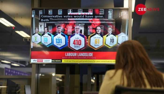 Exit Poll Suggests UK&#039;s Labour Party Set For A Landslide Victory; Rishi Sunak To Face Crushing Defeat