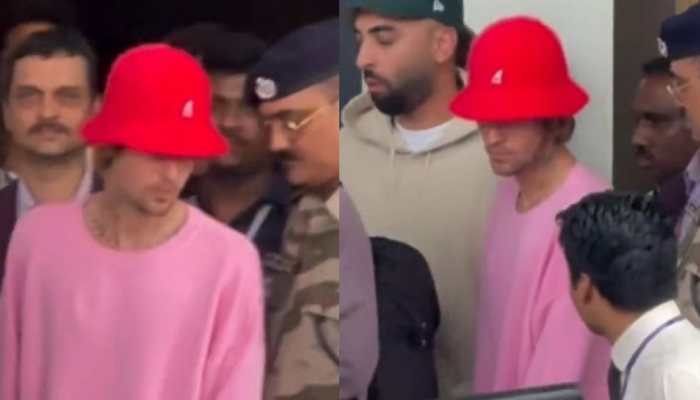 Anant Ambani-Radhika Merchant Wedding: Pop Sensation Justin Bieber Arrives In Mumbai 