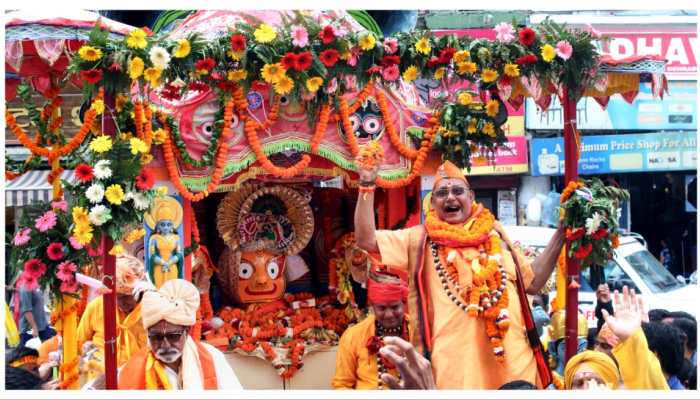 Shri Jagannath Rath Yatra: Thousands Of Devotees Participate In Massive Procession 