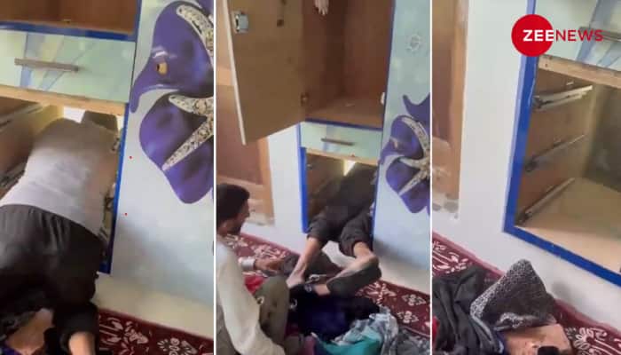 Video: J&amp;K Terrorists Found Hiding In Fake Cupboard 'Bunker', 4 Killed