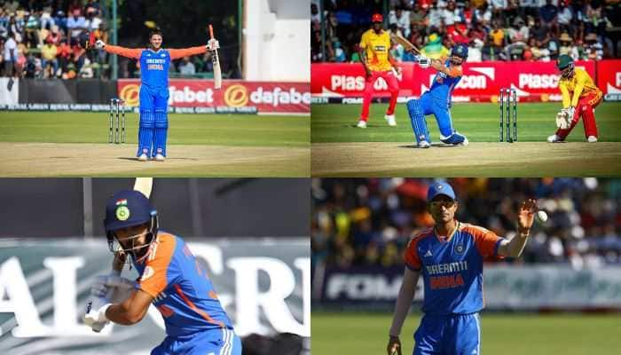 From Abhishek Sharma's Century To Rinku Singh's Blistering Knock: Top 10 Records Tumbled During India's 100-Run Win Over Zimbabwe In 2nd T20I