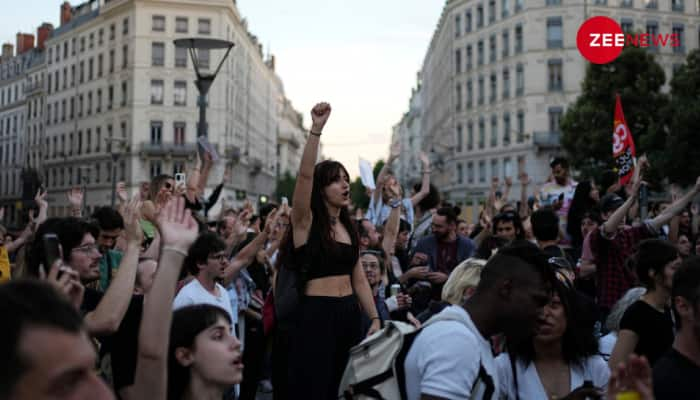 Violence Erupts In France As Left-wing Coalition Leads Snap Election 