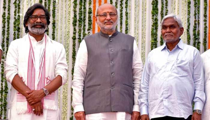 Jharkhand: Champai Soren Takes Oath As Minister In Hemant Soren-Led Cabinet