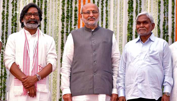 Jharkhand: Champai Soren Takes Oath As Minister In Hemant Soren-Led Cabinet