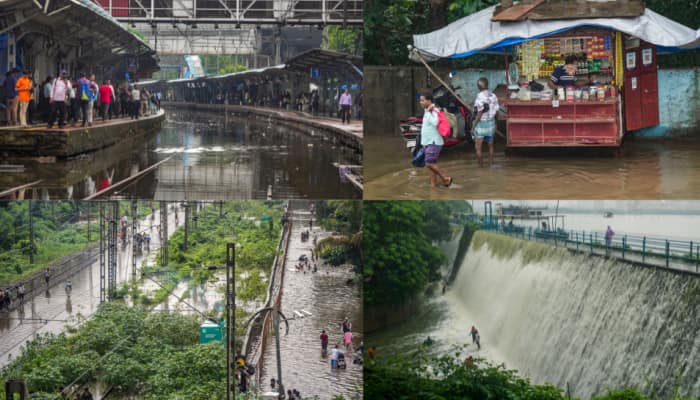 Mumbai Rain Triggers Red Alert, Schools Shut, Train Services Hit; Check Updates 