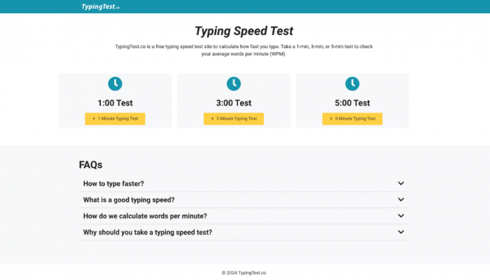 Best Typing Speed Test of 2024 Best Typing Speed Test of 2024