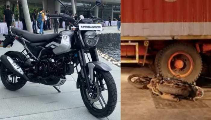 Will Bajaj Freedom 125 CNG Bike Be Safe If It Collides With Truck? Explained