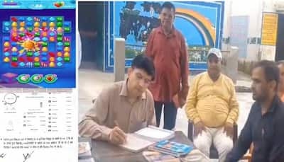 Uttar Pradesh: Amid Digital Attendance Row, Sambhal Teacher Caught Playing Candy Crush During Work Hours; Suspended