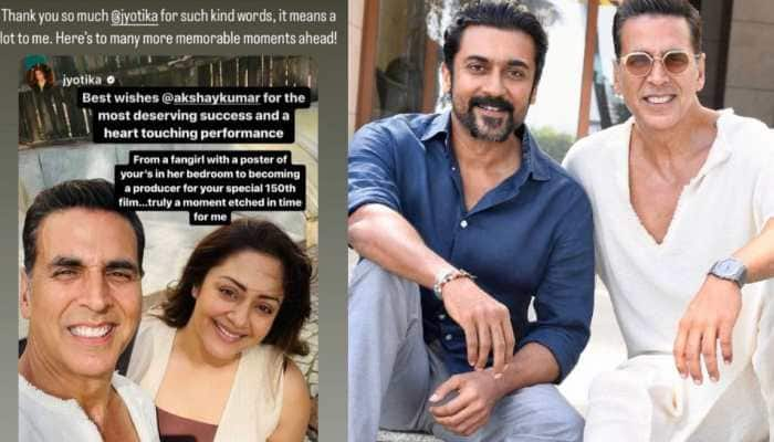 Suriya And Jyotika Thank Akshay Kumar For Selecting ‘Sarfira’ As His 150th Film