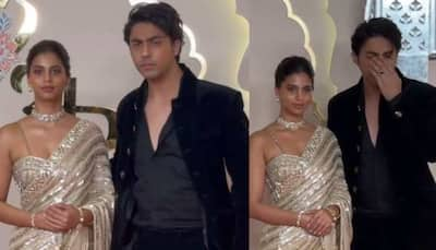 Suhana And Aryan Khan Dazzle In Fashion Statements At Anant Ambani And Radhika Merchant's Star-Studded Wedding