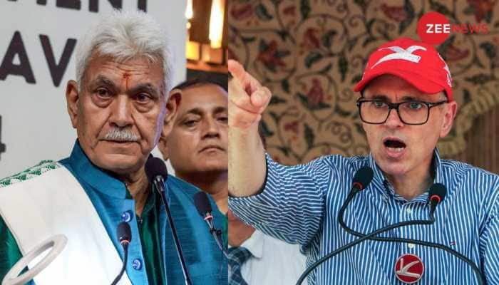 Ahead Of J&amp;K Assembly Elections, LG Manoj Sinha Gets More Power; Omar Abdullah Reacts