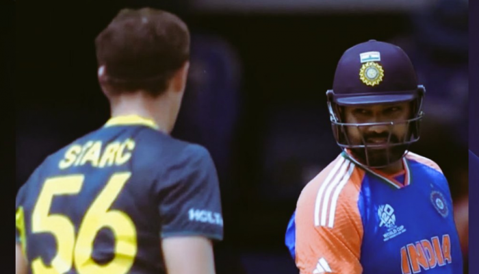 'Had 5 Bad Balls, He Hit Them All For Six': Mitchell Starc Opens Up On Face-Off Against Rohit Sharma During T20 World Cup 2024 'Had 5 Bad Balls, He Hit Them All For Six': Mitchell Starc Opens Up On Face-Off Against Rohit Sharma During T20 World Cup 2024