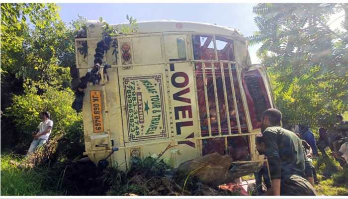 J&amp;K Bus Accident: 2 Dead, 25 Injured After Vehicle Plunges into Gorge in Doda District