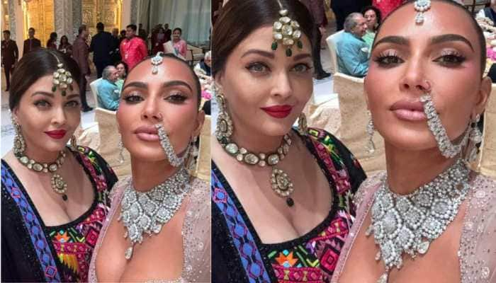 Kim Kardashian Poses With Aishwarya Rai Bachchan, Calls Her &#039;Queen&#039; - In Pic