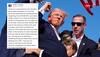 Trump’s 'Unity Message' For Americans After Assassination Bid; Wife Says, 'When I Watched...’ 