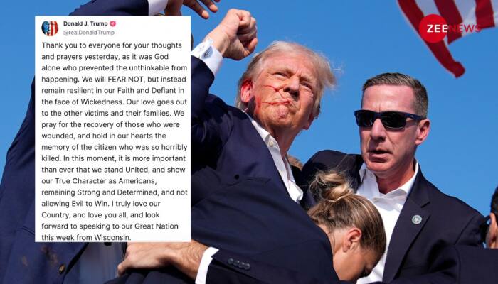 Trump’s 'Unity Message' For Americans After Assassination Bid; Wife Says, 'When I Watched...’ 
