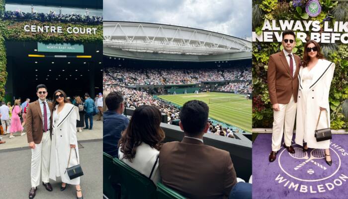 Parineeti Chopra Enjoys Wimbledon Finals with Hubby Raghav Chadha In Stylish Avatar - See Pics